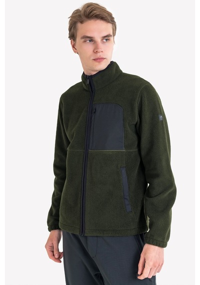 Lescon Askeri Erkek Polar Fermuarlı Sweatshirt 23k-1068 Çok Renkli