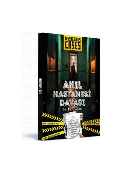 Cases Akıl Hastanesi Davası, Dedektif Oyunu, Seri Katil Dosyası, Cinayet Çözme Oyunu