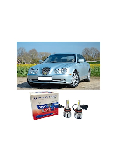 Jaguar S Type Led Xenon Kısa Far Ampulü H7 Duo Yeni Seri Beyaz