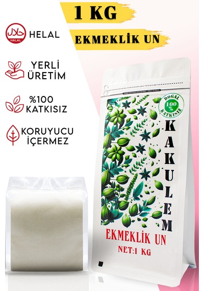Kakulem Ata Tohum Ekmeklik Tam Buğday Unu 1 KG