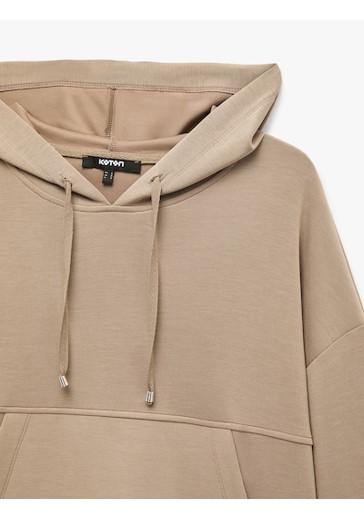 Koton Regular Fit Modal Kumaş Uzun Kollu Kapüşonlu Kanguru Cepli Sweatshirt Kahverengi 7wak10021ek Kahve Koton Regular Fit Modal Kumaş Uzun Kollu Kapüşonlu Kanguru Cepli Sweatshirt Kahverengi 7wak10021ek Kahve