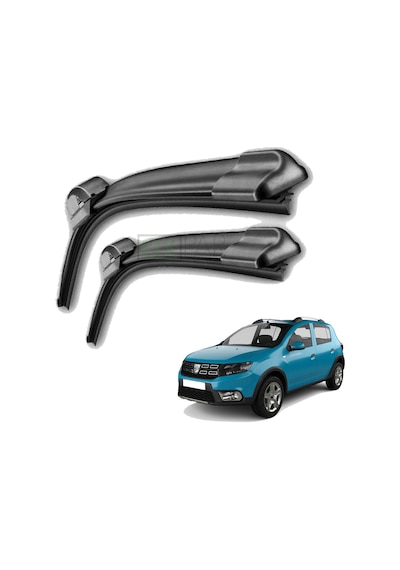 Dacia Sandero Stepway Ön Cam Silecek Süpürgesi Takımı 2016 - 2020 Sandero Silecek