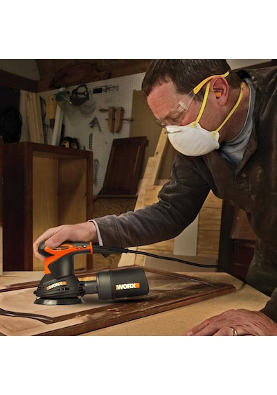 Worx WX652.1 320W 125MM Profesyonel Eksantrik Zımpara
