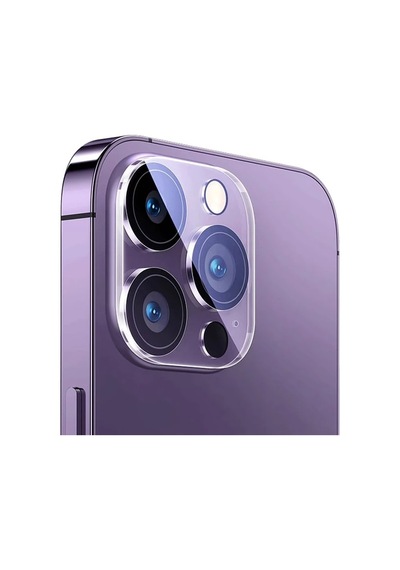 Baseus İphone 15 Pro/15 Pro Max İçin Crystal Serisi Hd Cam Kamera Koruyucu 2 Adet Set- 5775