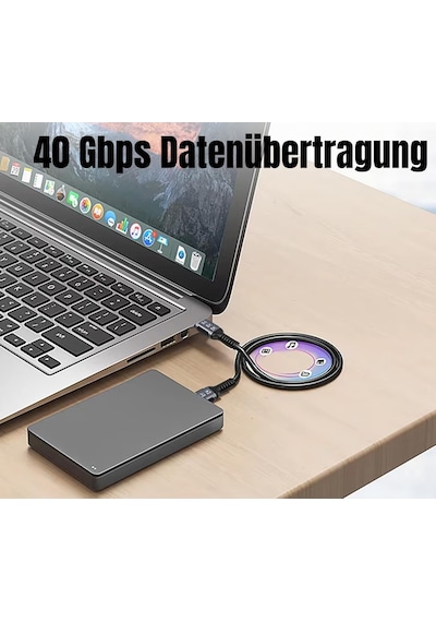 Inca Itct-40 Usb4 8k 60hz Thunderbolt 4/3 40 Gbps Pd240w Type-c To Type-c Kablo-0.8m Usb 4, 40gbps Veri Aktarım Kapasitesi Gan Şarj Cihazı Ve Tüm Usb C Tipi Cihazlar
