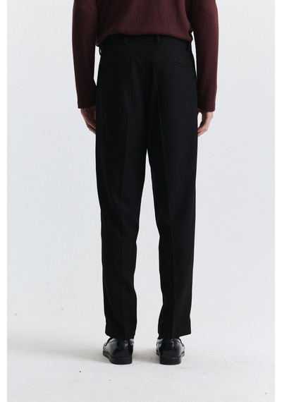 Antioch Tapered Fit Erkek Pantolon Siyah