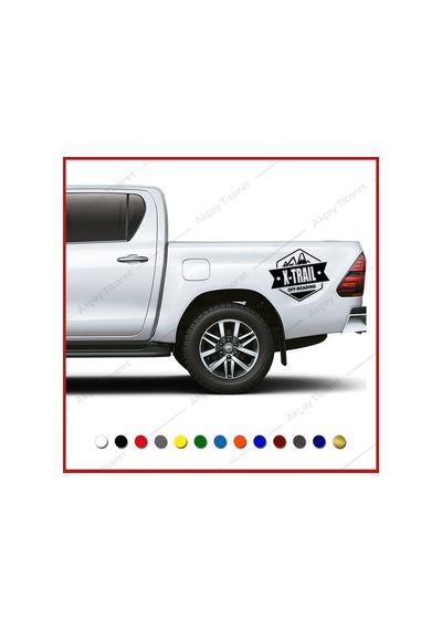 Nissan X-Trail Off Road Sticker,Off Road Arma Sticker 4X4 Pusula (531150603)