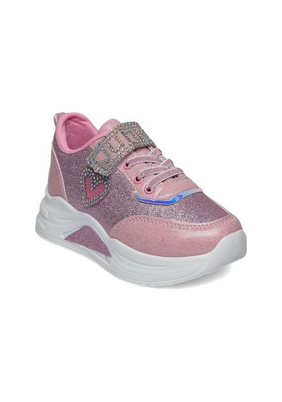 Celira Prj Pembe Simli Kız Çocuk Sneaker Spor Ayakkabı Pembe