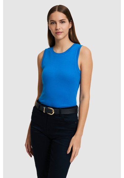 U.s. Polo Assn. Kadın Kobalt Tişört Basic 50323534-vr077