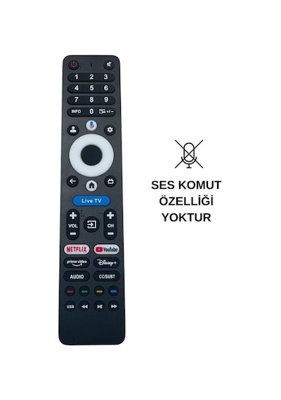 Onvo Android Led Tv Kumandası - Ses Komutsuz 34909396