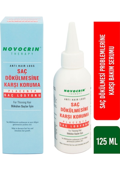 Novocrin Placenta Saç Dökülmelerine Karşı Losyon 125 ML