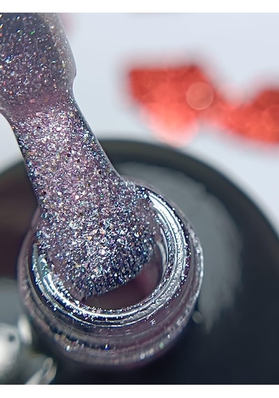 Glamour By Mia 136 Simli Açık Pembe Kalıcı Oje 15 Ml Hema Free Tpo Free