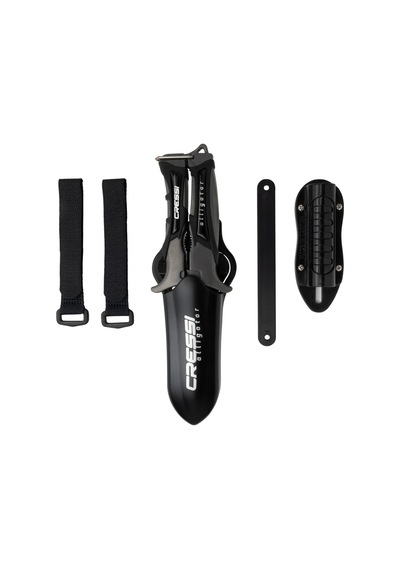 Cressi Alligator Balıkadam Dalış Bıçak Ve Makası Black