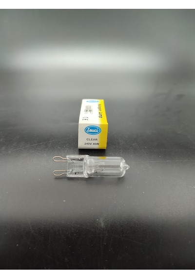 G.9 Halojen Ampul 40 Watt Şeffaf Renkte 5.adetli Paket