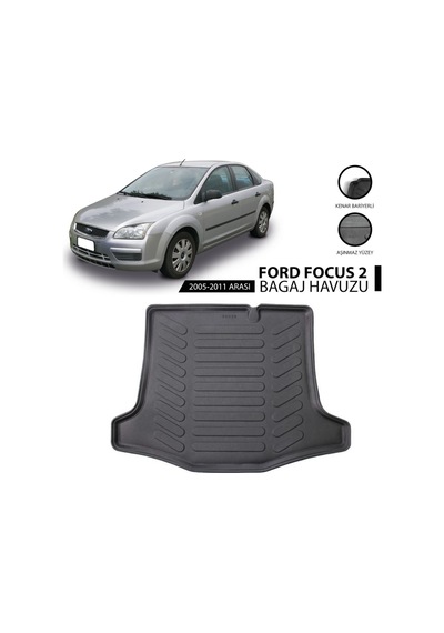 Ford Focus Iı (Sedan) 2005-2011 3D Bagaj Havuzu (469609531)