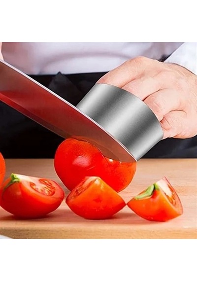 2li Metal Parmak Koruyucu Hızlı Ve Güvenli Kesme Paslanmaz Çelik Koruyucu Aparat 5468 Çok Renkli