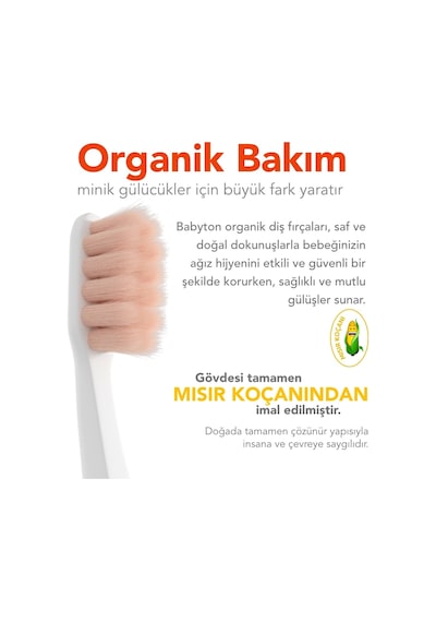 Babyton Bio Yengeç Çocuk Diş Fırçası