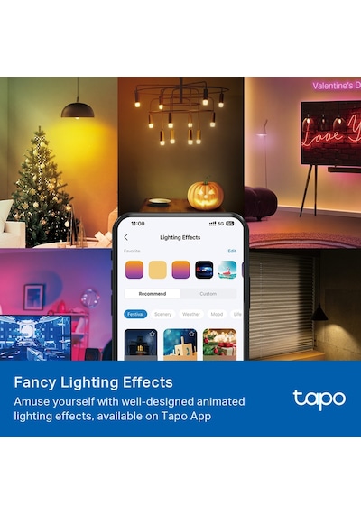 Tp-lınk Tapo L430p Akıllı Wıfı Ampul Çok Renkli - E14 P45