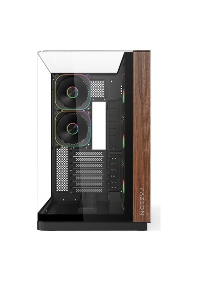 F25 850w 80 Plus Bronze Full Modüler Gen5 5x120mm Argb Fanlı Atx Siyah Gamıng Kasa