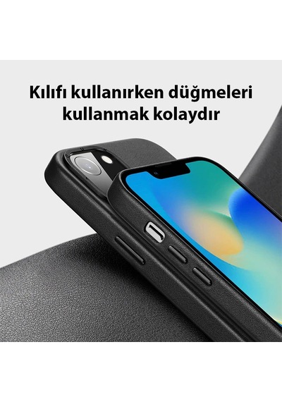 Dux Ducis Grit Series İphone 14 6.1inç Premium Magsafe Uyumlu Kılıf- 5775 Pembe