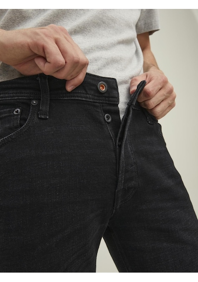 Jack & Jones Erkek Mike Original 111 Comfort Fit Jean - 12217106 Black Denim