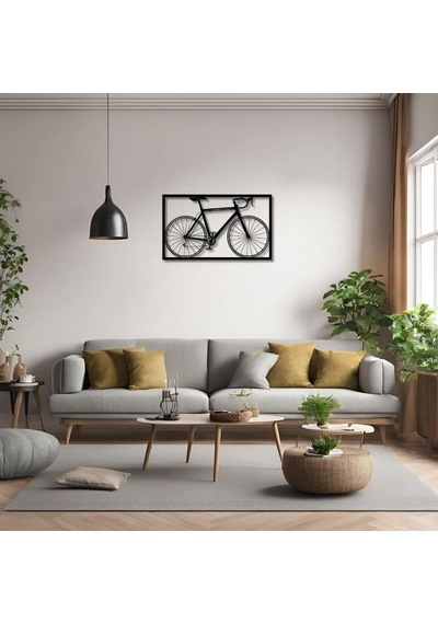 Özel Tasarım Metal Tablolar Bisiklet 2 Bicycle 2 Metal Duvar Tablosu Sanat
