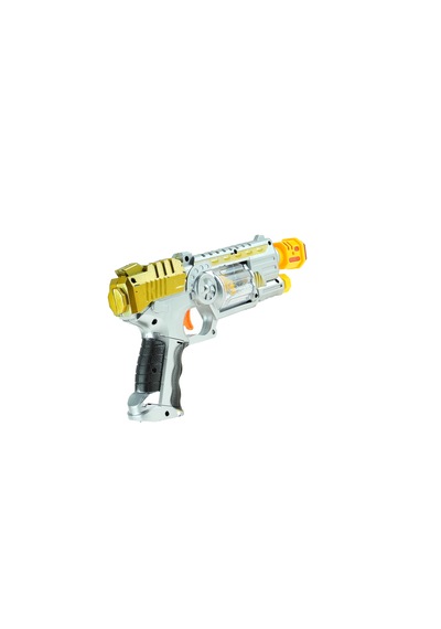 Işıklı Sesli 25 Cmı Şıklı Sesli Oyuncak Tabanca 25 Cm