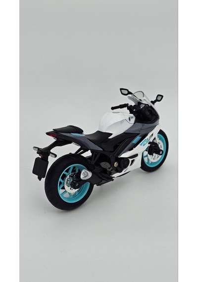 Yamaha Yzf-r3 1:12 Diecast Motosiklet - Sesli Işıklı Metal Model