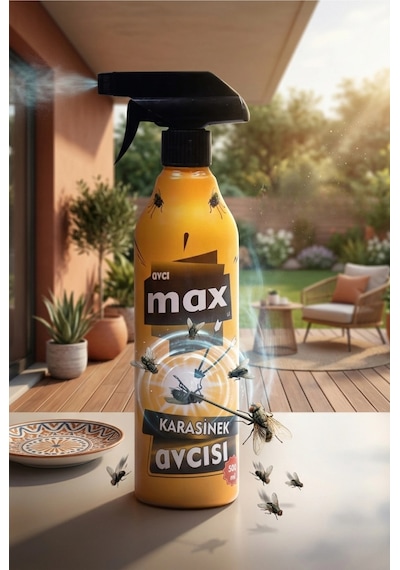 Avcı Max Sinek Ve Karasinek Öldürücü Haşere İlacı 500 Ml