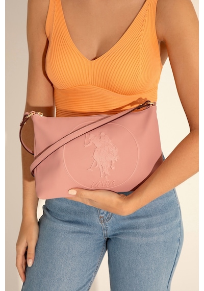 U.S. Polo Assn. Kadın Koyu Pudra Çapraz Çanta 50293678-VR217