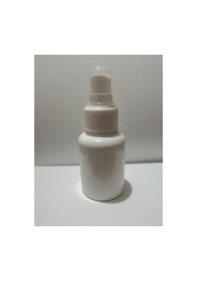 60ml Beyaz Mat Tombul Plastik Şişe+sprey Başlık,dezenfektan Şişesi,medikal Şişe,boş Şişe,100 Adet