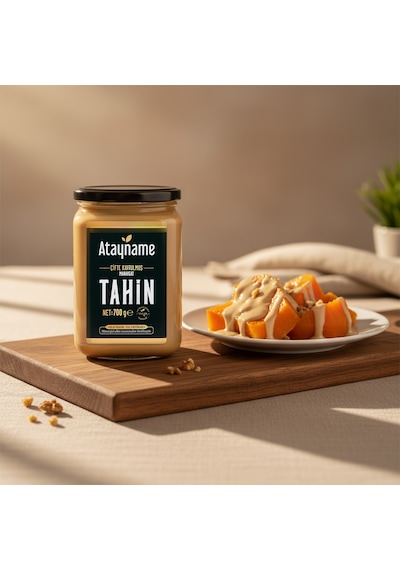 Atayname Manavgat Çifte Kavrulmuş Tahin Cam 700 G