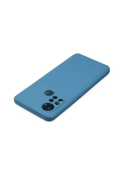 Newface İnfinix Hot 11s Kılıf Nano İçi Kadife Silikon Semeglbl - 81 - Mavi