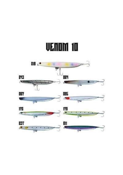 Fujin Venom 10 10.5gr 10cm Maket Balık 095 Prism İvory