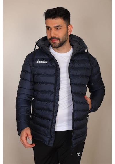 Diadora Asos Erkek Lacivert Şişme Mont - Asoslacivert Lacivert
