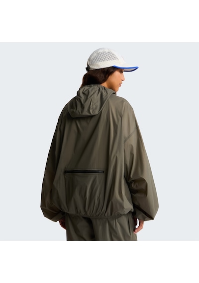 The North Face Red Box Packable Hooded Wind Erkek Yeşil Ceket Nf0a8efw21l1