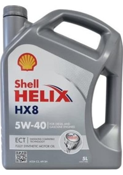 Shell Helix Hx8 Ect 5W-40 Bmw Ll04-Mb 2291.51-Acea C3 Motor Yağı 5 L