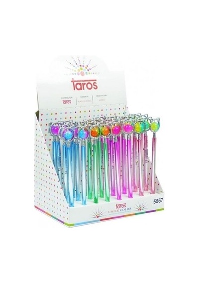 Taros Unıc Color Gexegen Tepeli Rainbow Versatil Kalem Çok Renkli