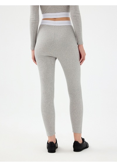 Slim Fit Kadın Eşofman Altı Gri