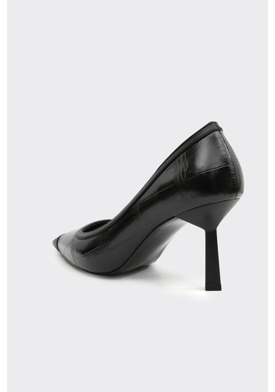 Derinet Alba Topuklu Stiletto S.croco S.croco