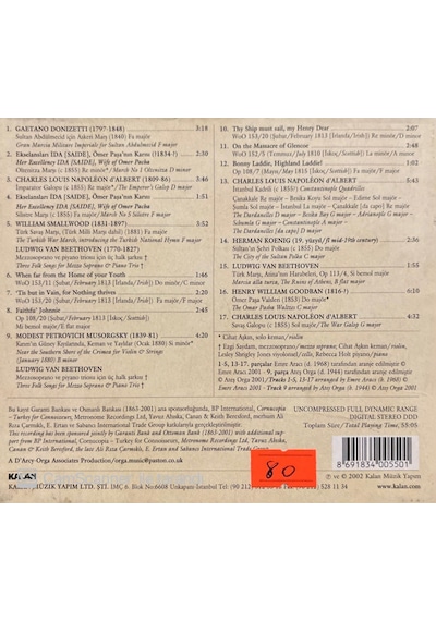 Plak Değildir Cd Dir Cd Savaş Ve Barış: Kırım 1853-56 Cd