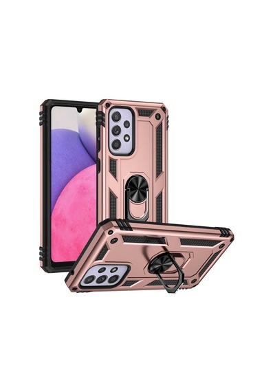 Zore Galaxy Uyumlu A33 5g Kılıf Msra Vega Kapak - Rose Gold Rose Gold
