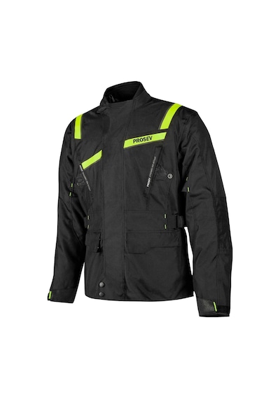 Prosev 5217 Stelvıo 4 Mevsim Uzun Mont Siyah - Neon Sarı