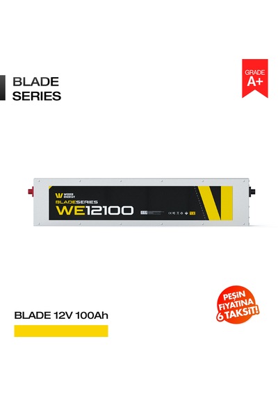 12v 100ah Lifepo4 Blade Series Bluetooth'lu Lityum Demir Fosfat Akü/batarya