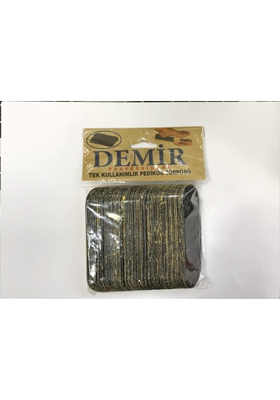 Demir Tek Kullanımlık Pedikür Törpüsü 100'lü
