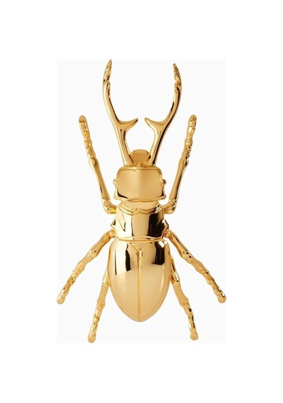 L'objet Longhorn 24k Altın Kaplama Dekoratif Tasarım Şişe Açacağı Mutfak Ekipmanları Gold