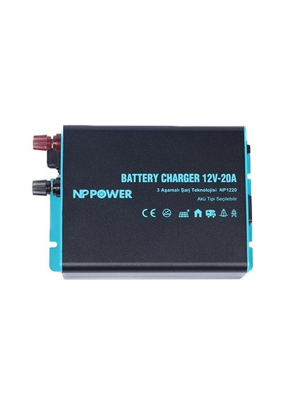 Np1220 Np Power 12v 20a Akü Şarj Cihazı