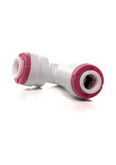 Su Arıtma Cıhazı Çek Valf.Dirsek Şeklinde.Quick Geçme 6 Mm Hortum