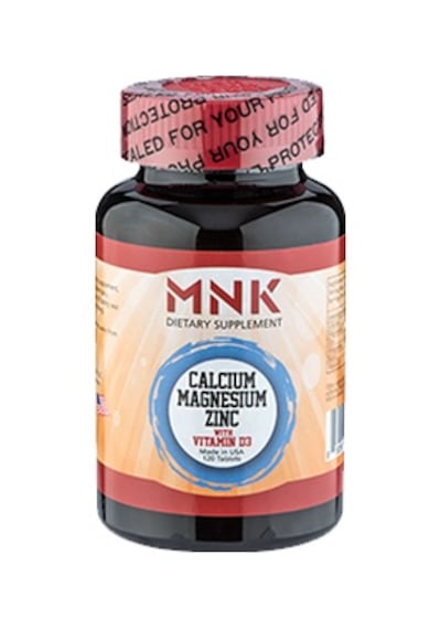 Mnk Calcium Magnesium Zinc With Vitamin D3 120 Tablet
