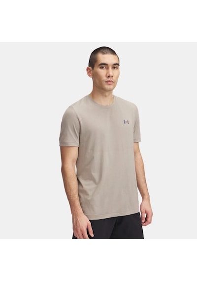 Under Armour Vanish Elite Dikişsiz Erkek Bej T-shirt 1376781